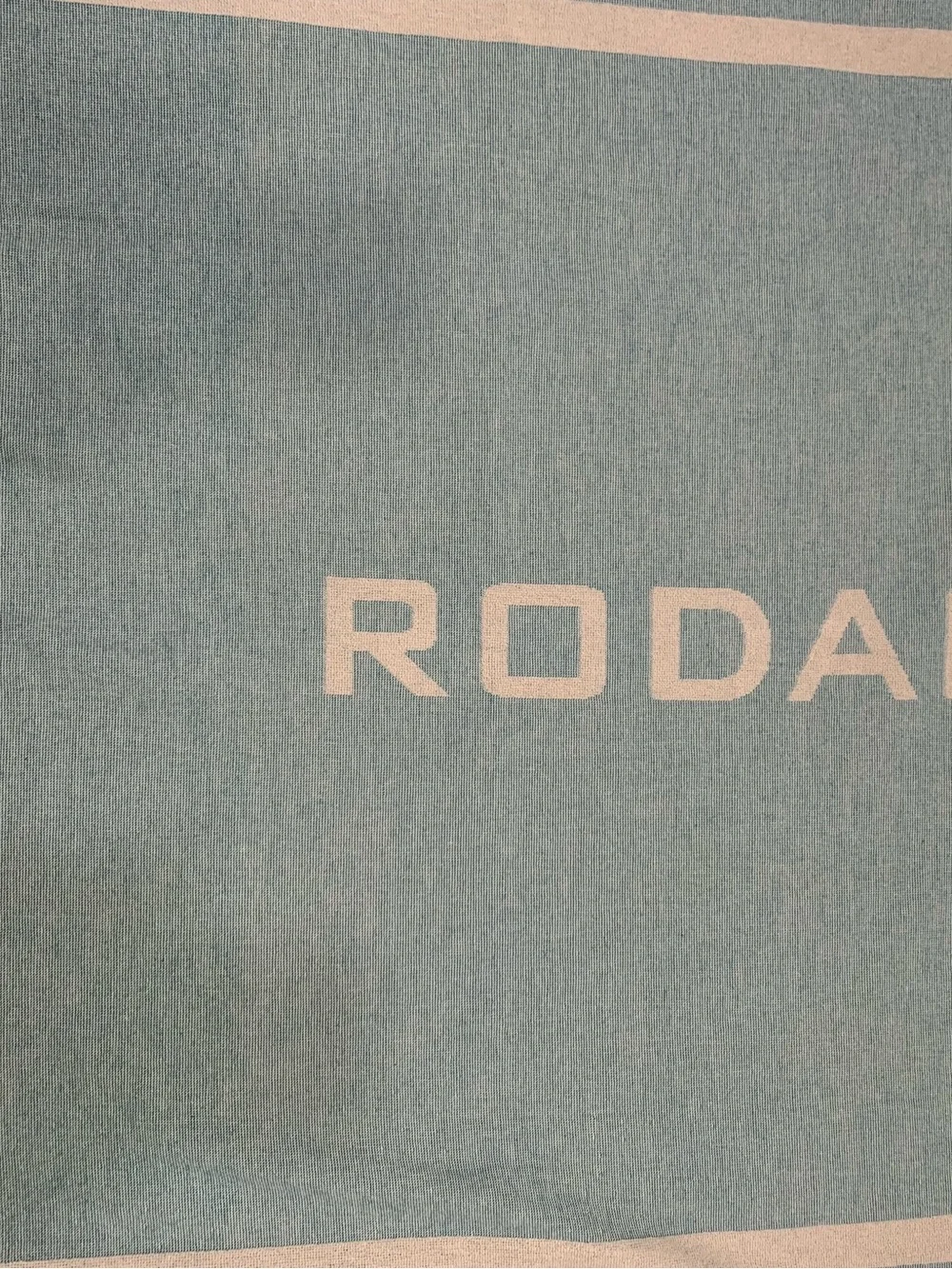 Rodan + Fields Riviera Towel Company Blue Striped Turkish Beach Towel 36x70